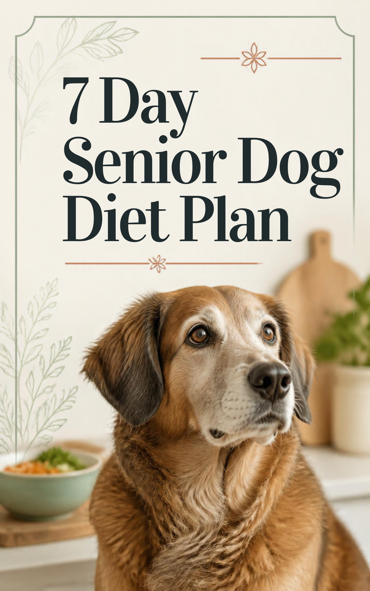 7 Day Senior Dog Diet Plan